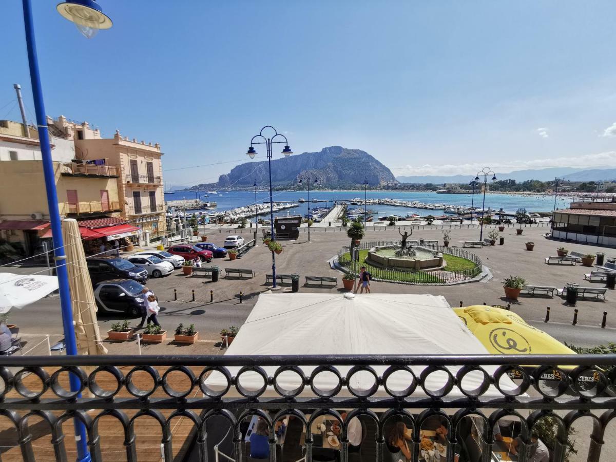 Ferienwohnung Mondello Vista Mare Exterior foto